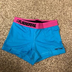 Brand New Flag Nor Fail Booty Shorts